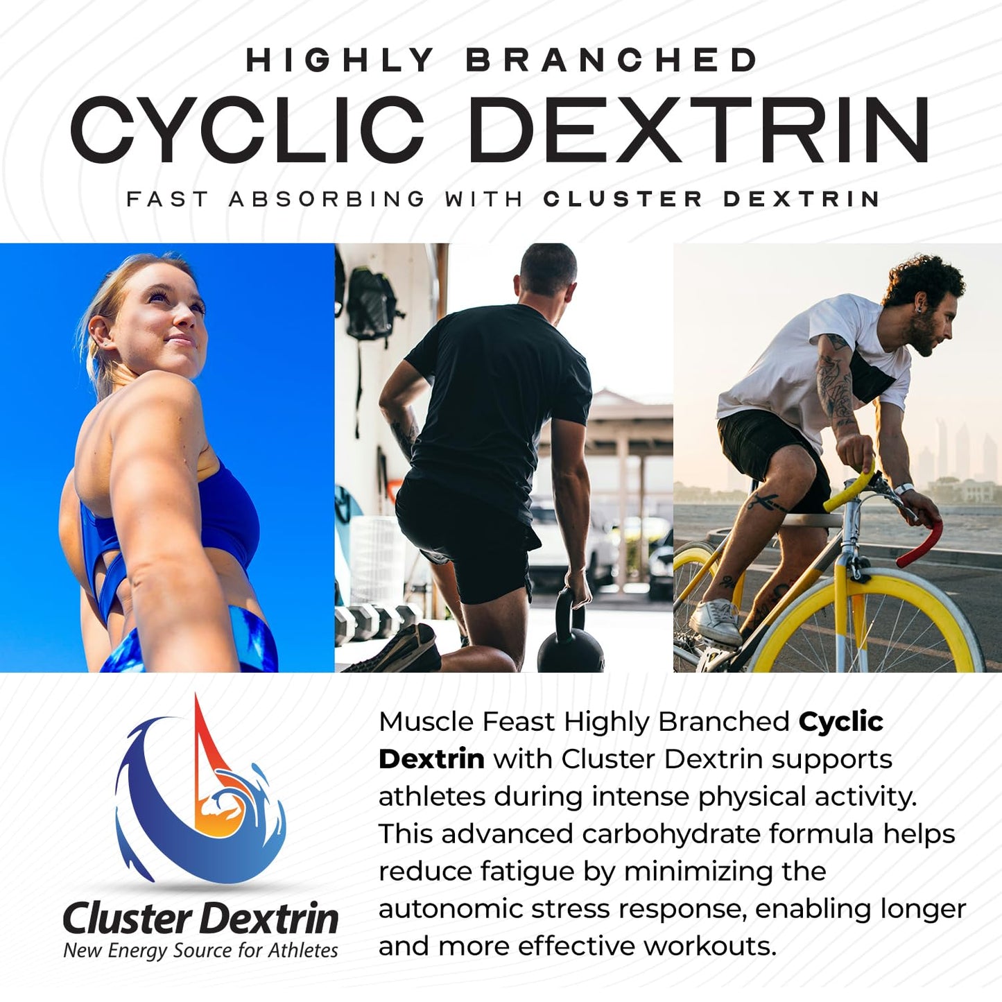 Muscle Feast Highly Branched Cyclic Dextrin Powder 80 Servings