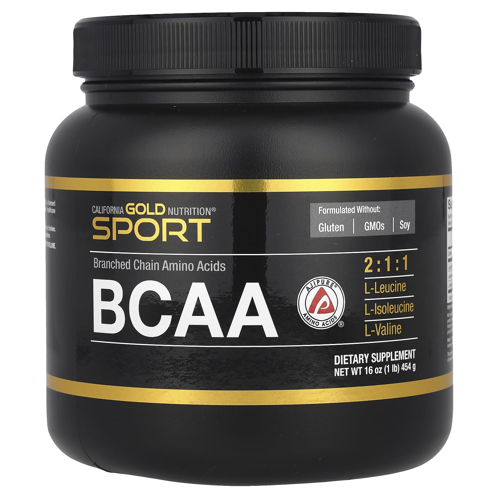 California Gold Nutrition Sport BCAA Powder AjiPure, Branched Chain Amino Acids with L-Leucine, L-Isoleucine and L-Valine 16