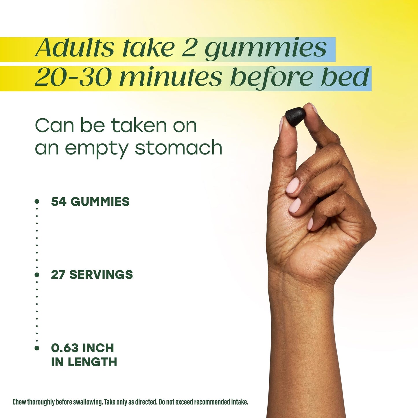MegaFood Melatonin Gummies 54 Count