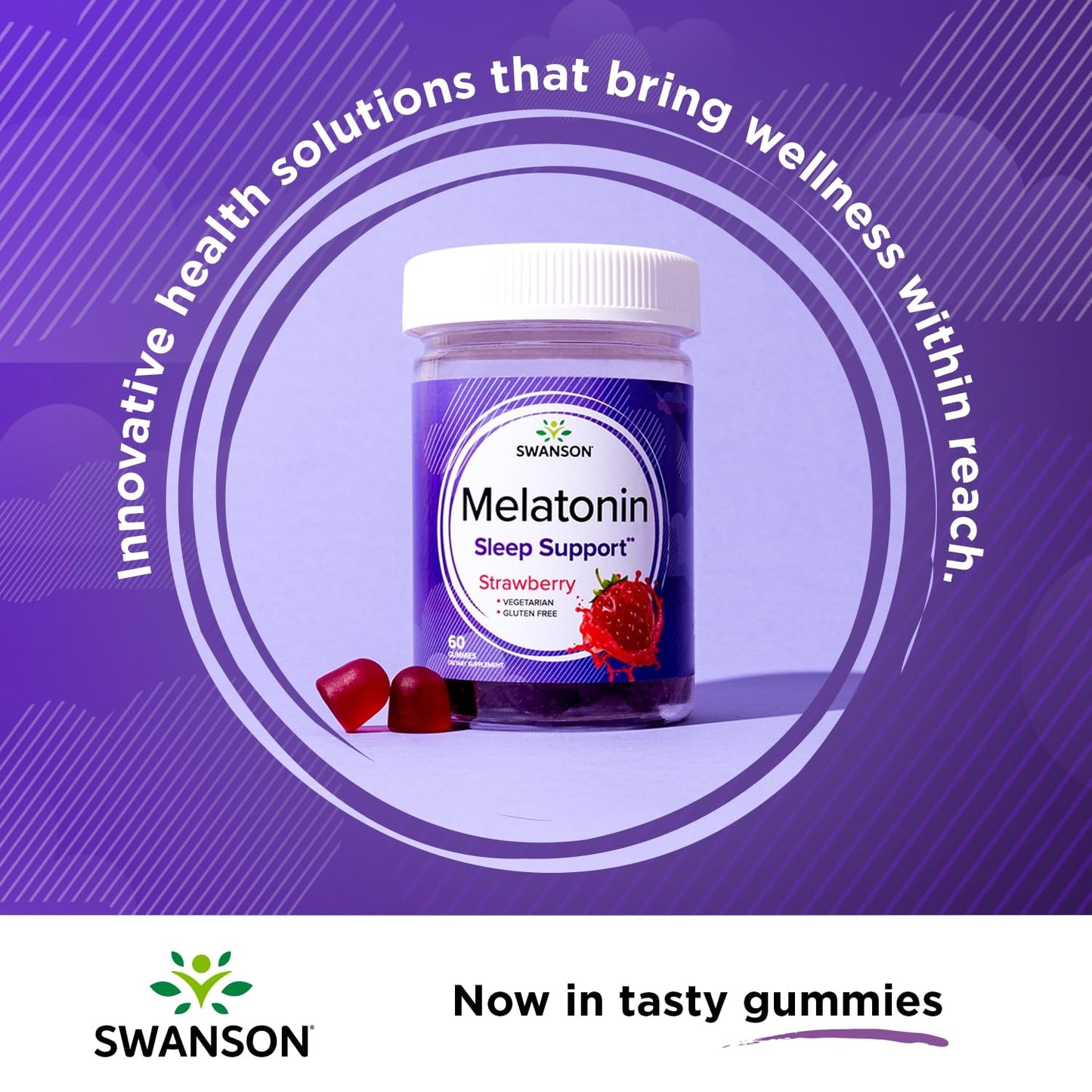 Swanson Melatonin 2.5mg Capsule, 60 Count