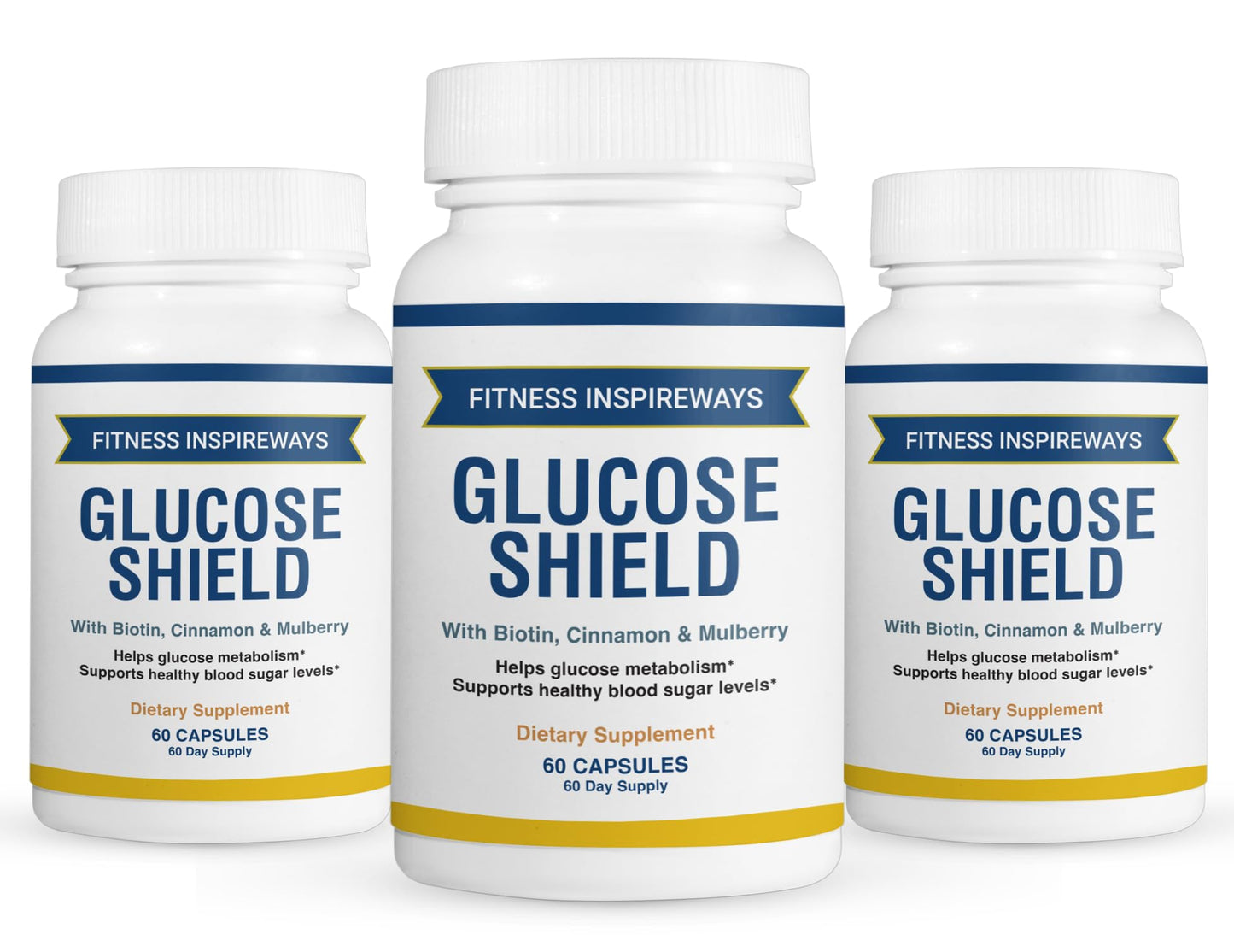 Fitness InspireWays Gluco Shield Advanced Blood Formula Capsules, 180 Capsules