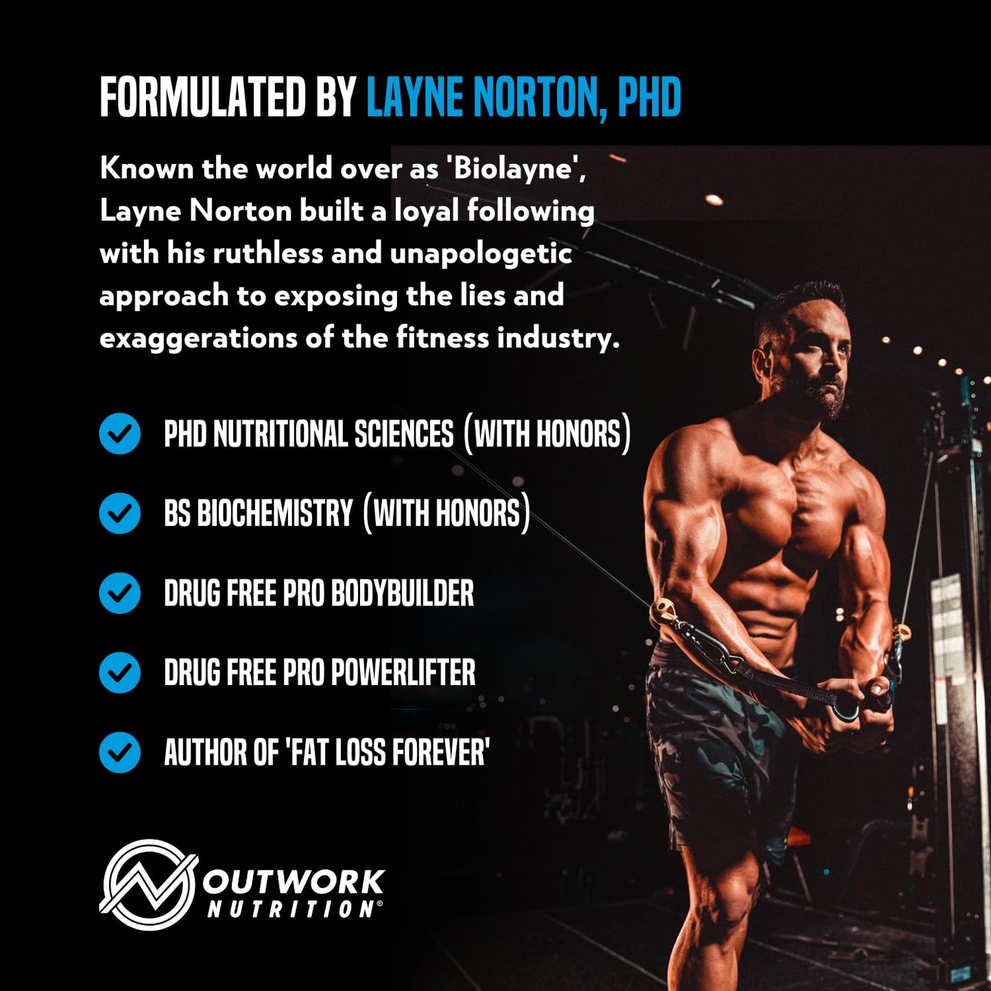 Outwork Nutrition Whey Isolate Protein Powder Cookies & Cream, 29 Servings