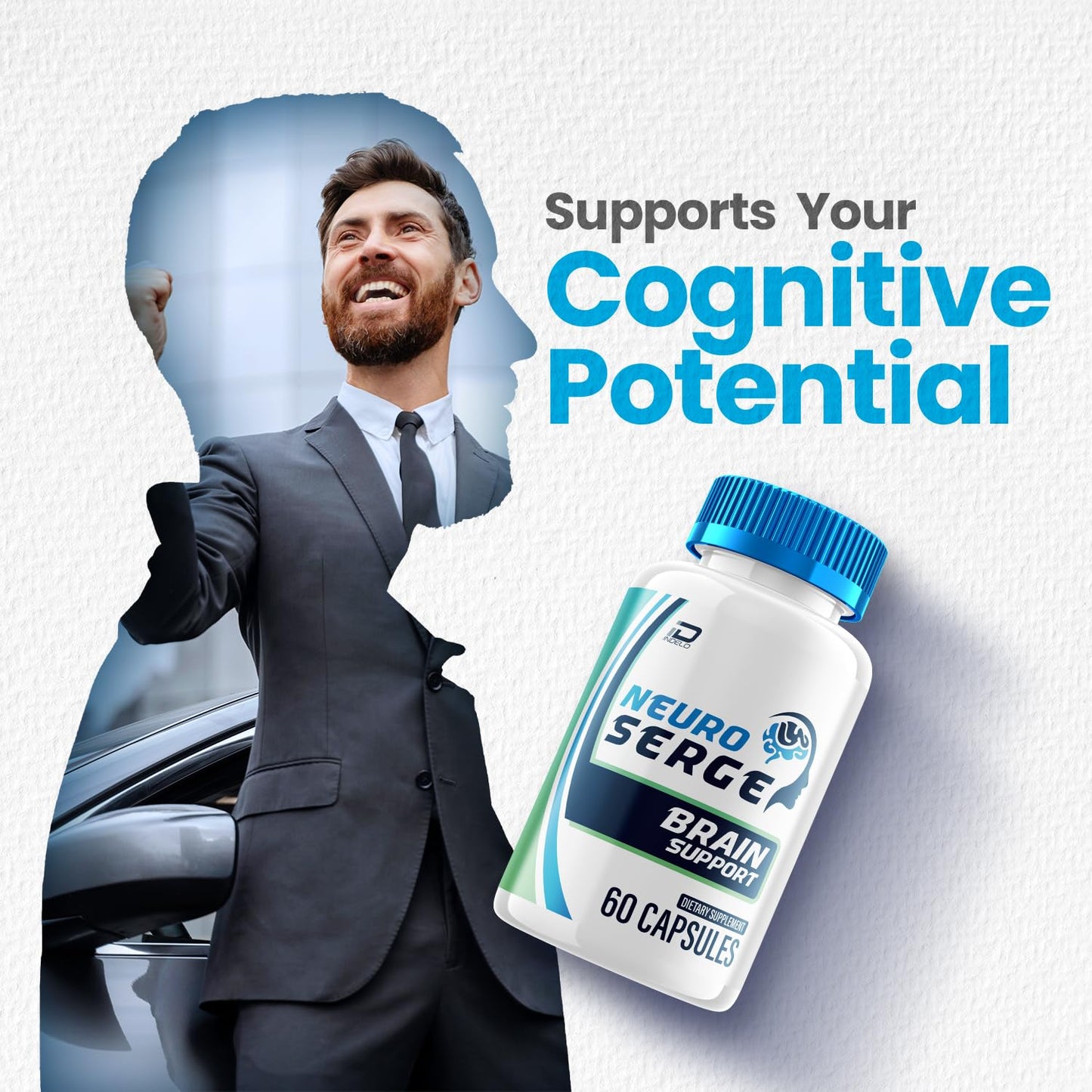 Indelo Neuro Serge Advanced Formula Capsules 300 Capsules