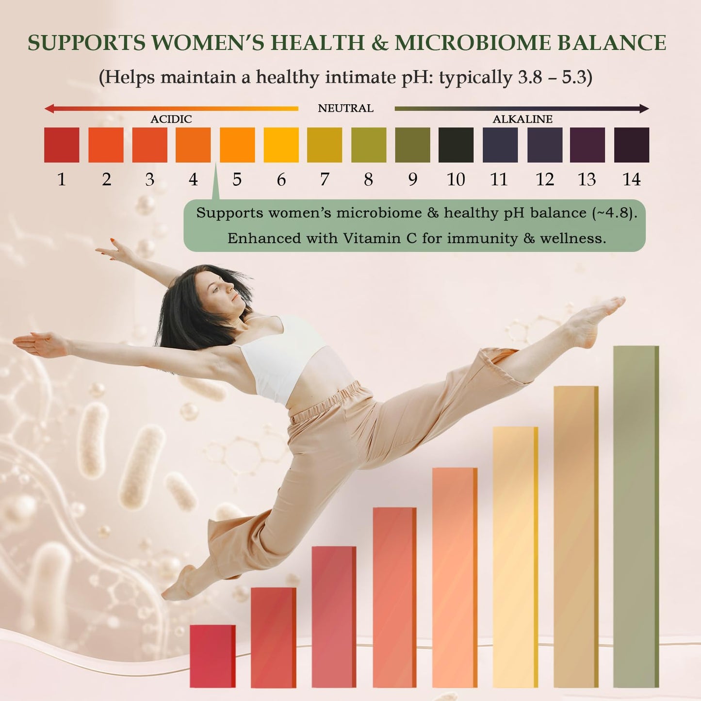 MATOP Women’s Probiotic Pineapple Gummies – Gut Health & pH Balance Daily Digestive Feminine Wellness, Vegan Sugar-Free, 60 Count