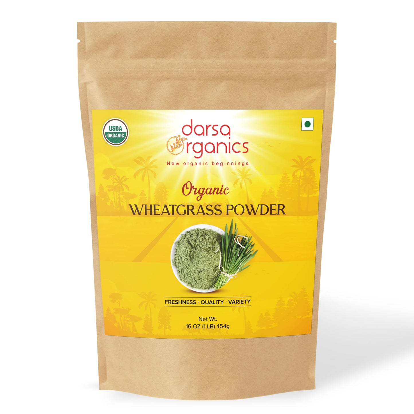 Darsa Organics Wheatgrass Powder 16