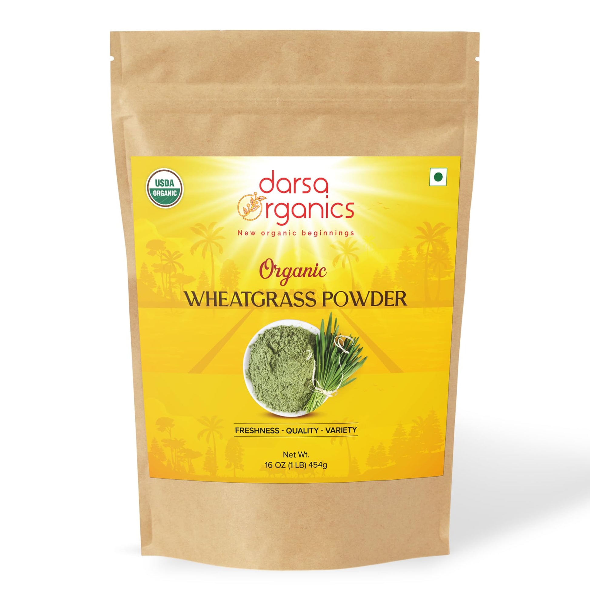 Darsa Organics Wheatgrass Powder 16