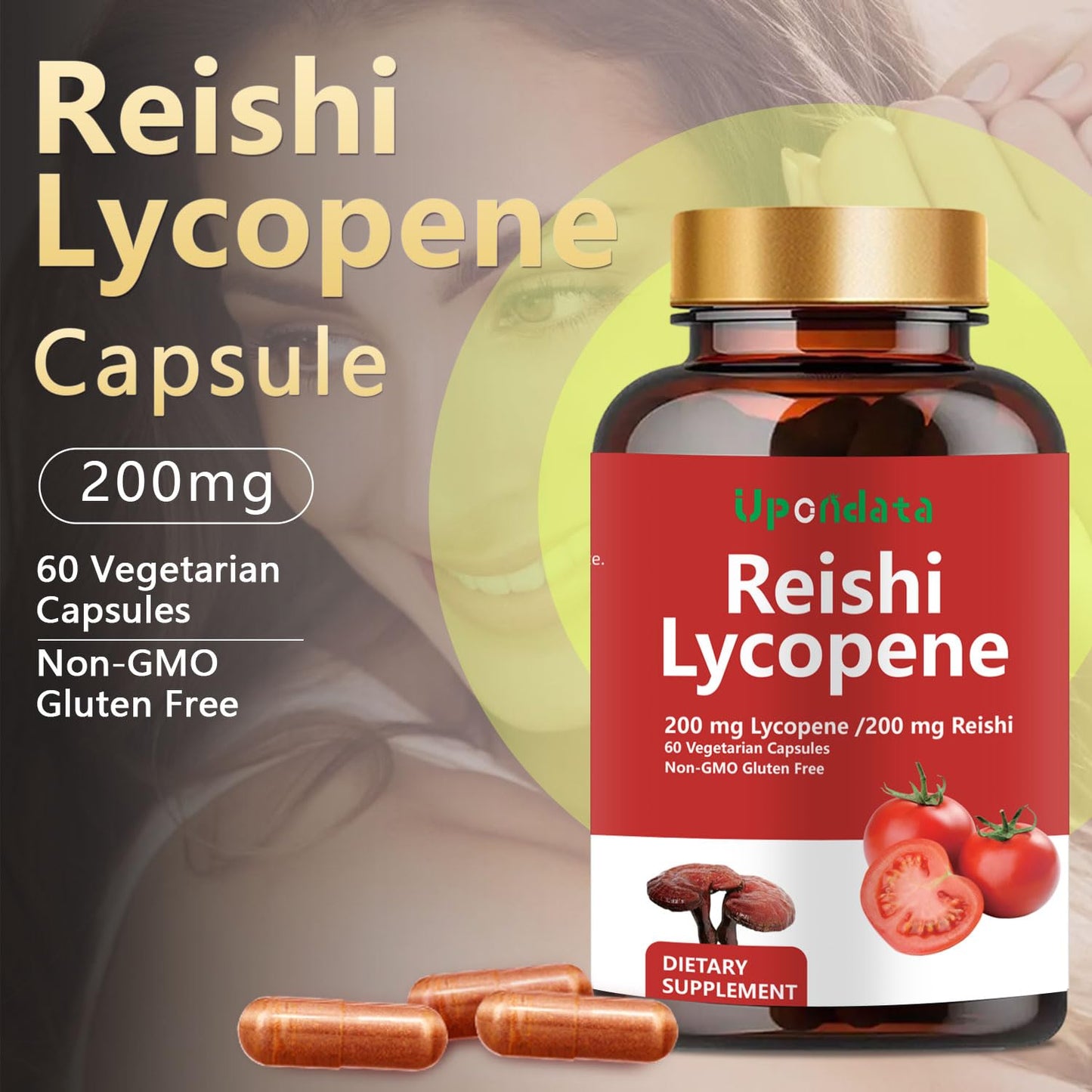 Upondata Lycopene Capsules 60 Capsules