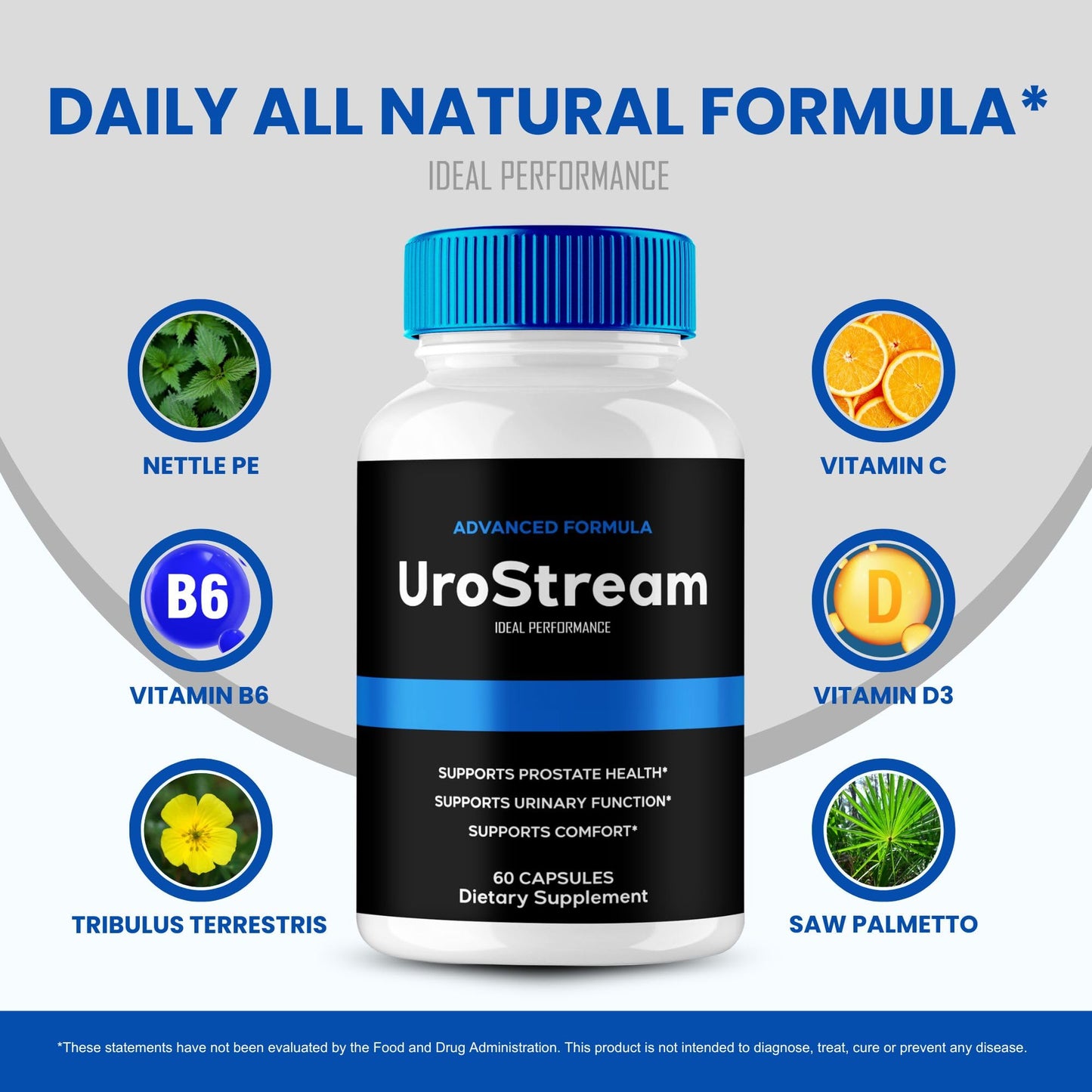 IDEAL PERFORMANCE UroStream Capsules 120 Capsules