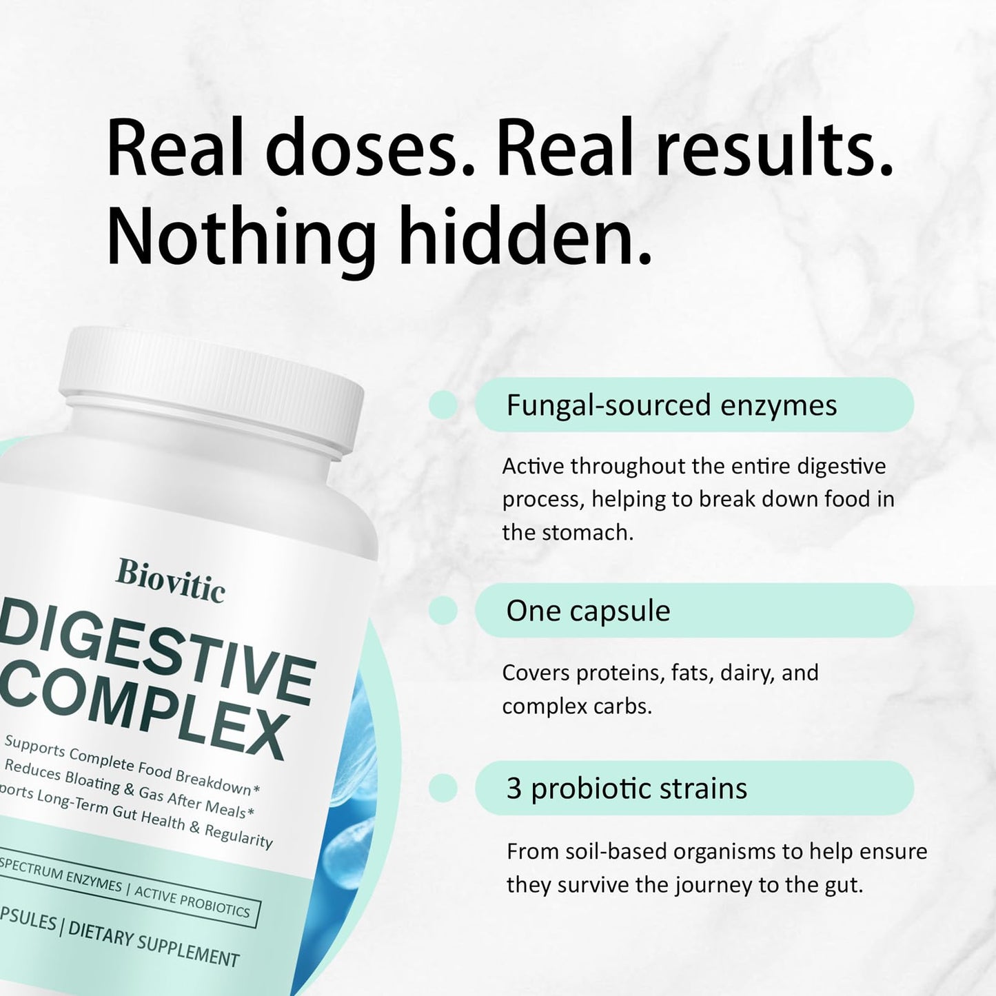 Morvyn Biovitic Digestive Complex 60 Capsules