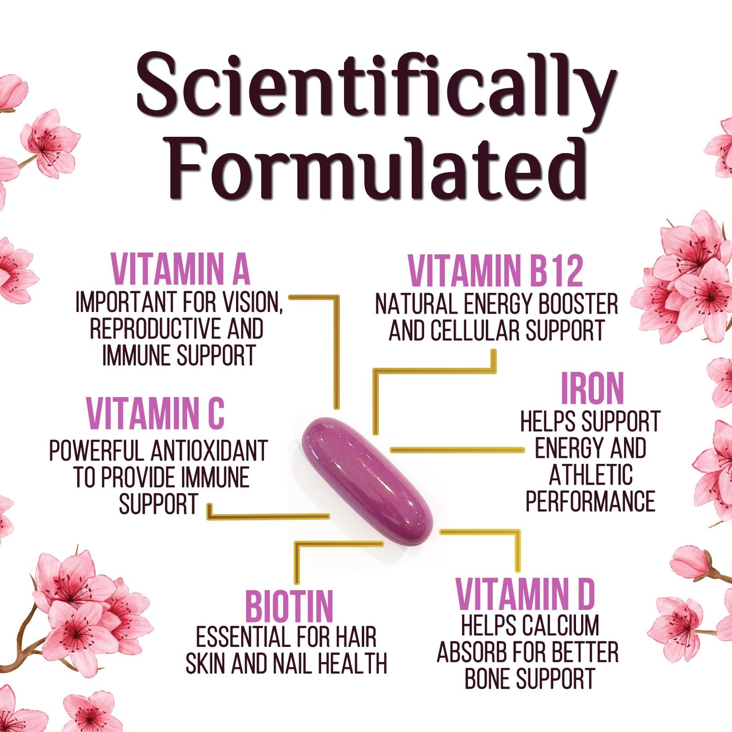 Nature's Nutrition Multivitamin for Women Softgels 120 Count