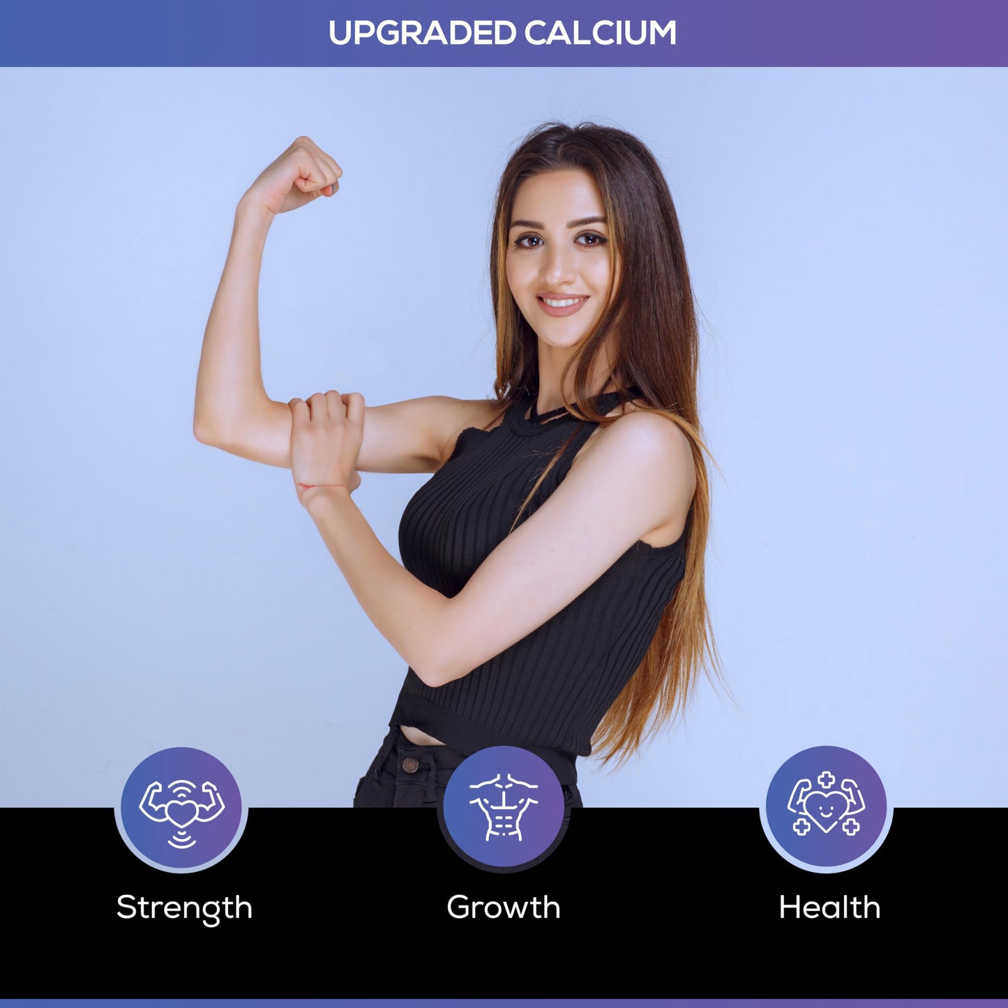 Upgraded Formulas Calcium Supplement Capsule 1 Count