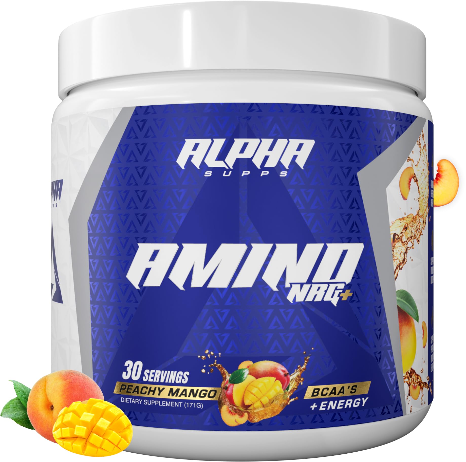 Alpha Supps Amino NRG+ BCAA Amino Energy Recovery Powder, 6