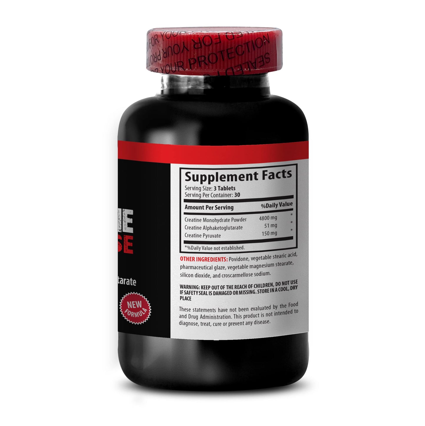 VIP Supplements Creatine Tri-Phase Tablet, 90 Tablets