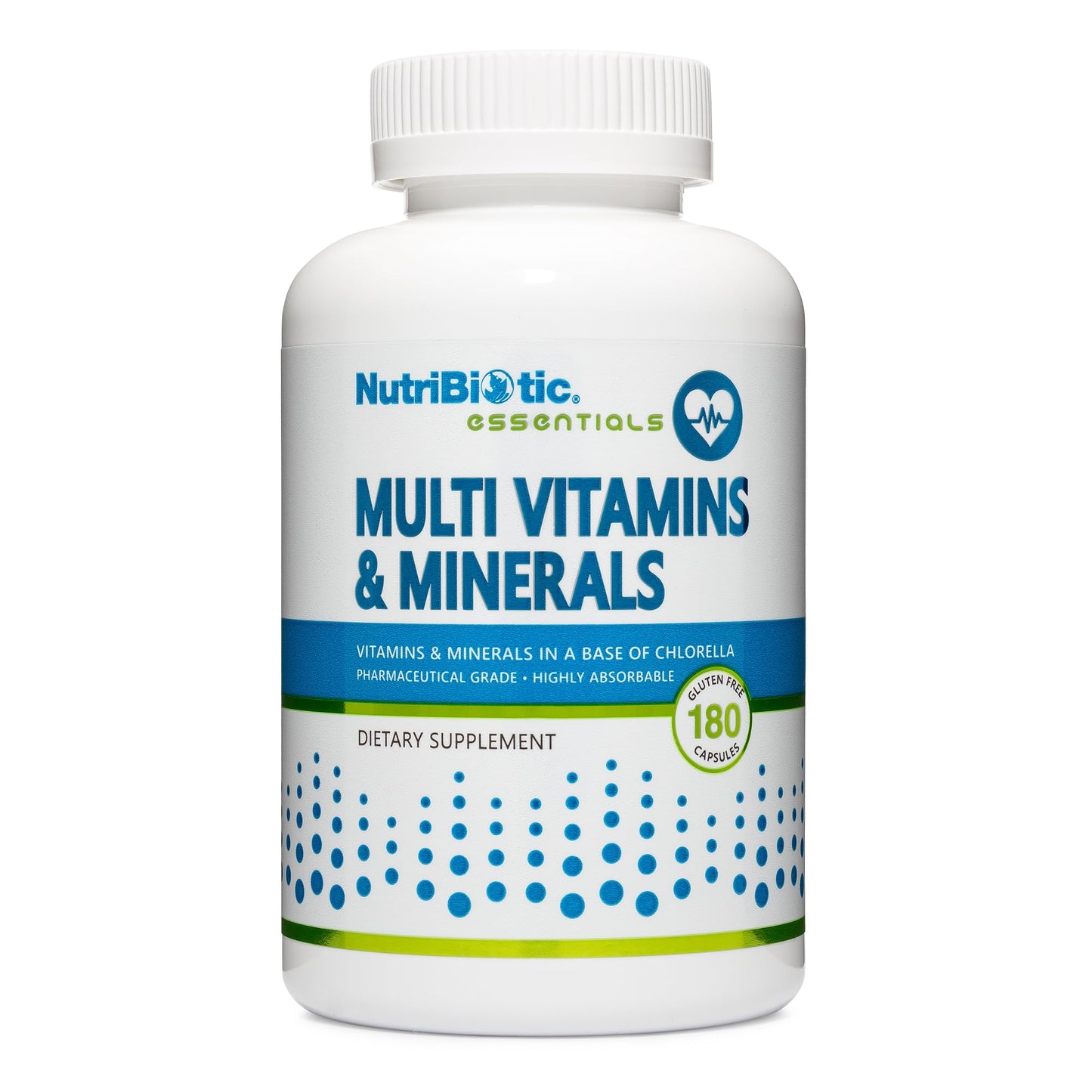 NutriBiotic Multi Vitamins & Minerals 180 Capsules