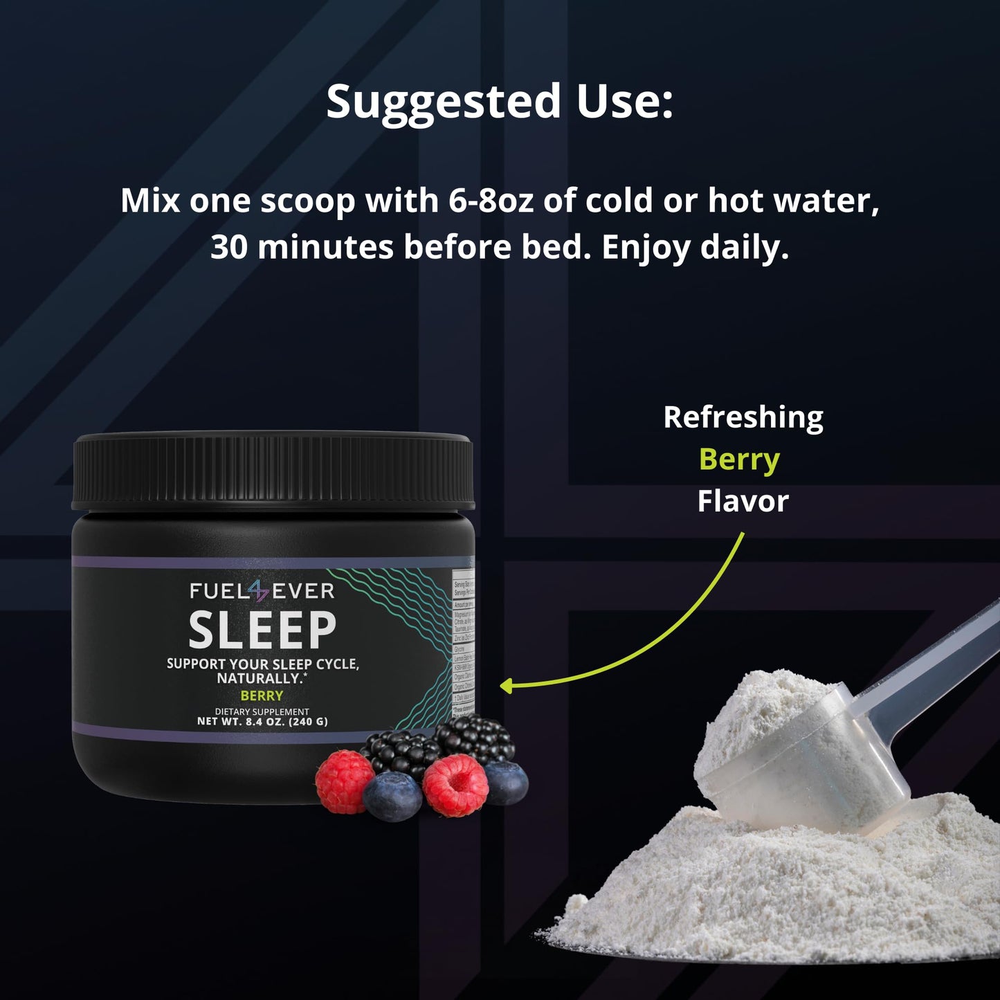 Fuel 4 Ever Sleep Powder 8.4 oz