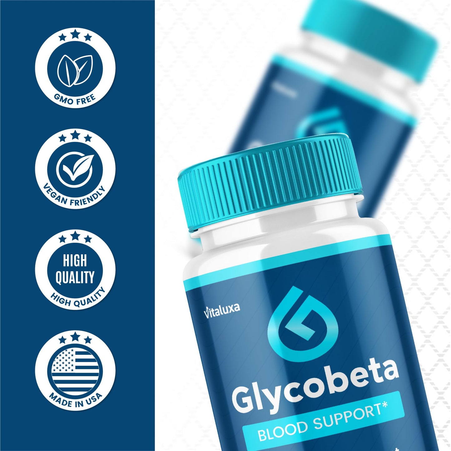 Vitaluxa Glycobeta 60 Capsules