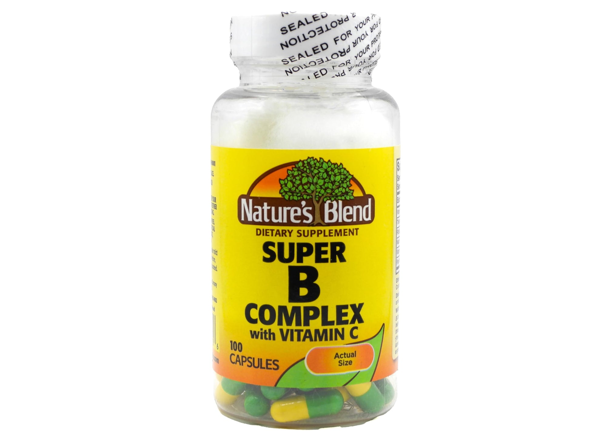 Jeztoan Nature's Blend Super B with C 100 Capsules