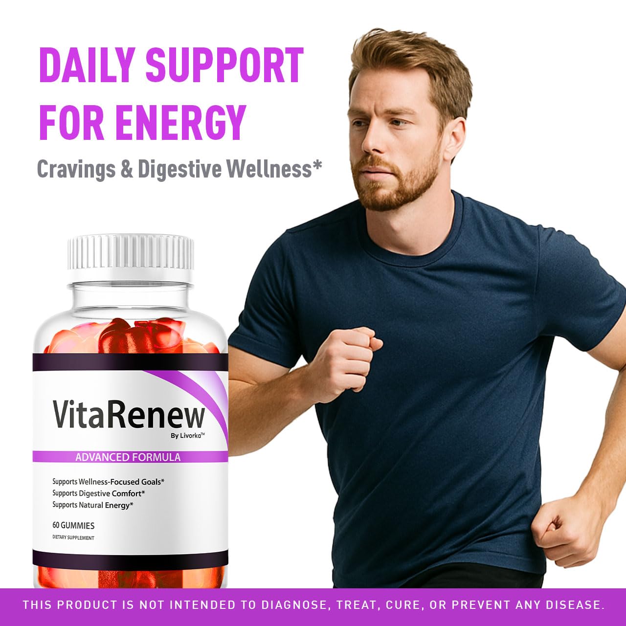 LIVORKA VitaRenew 1050MG Formula Gummy 300 Gummies