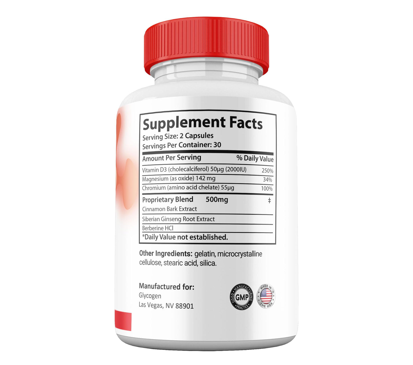 Shark Labs Glycogen Blood Balance Capsules, 60 Capsules