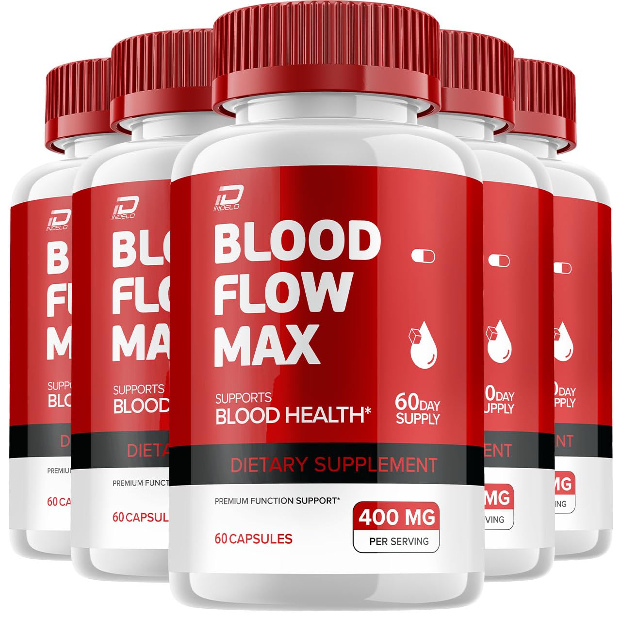 Indelo Blood Flow Max Capsule, 300 Capsules
