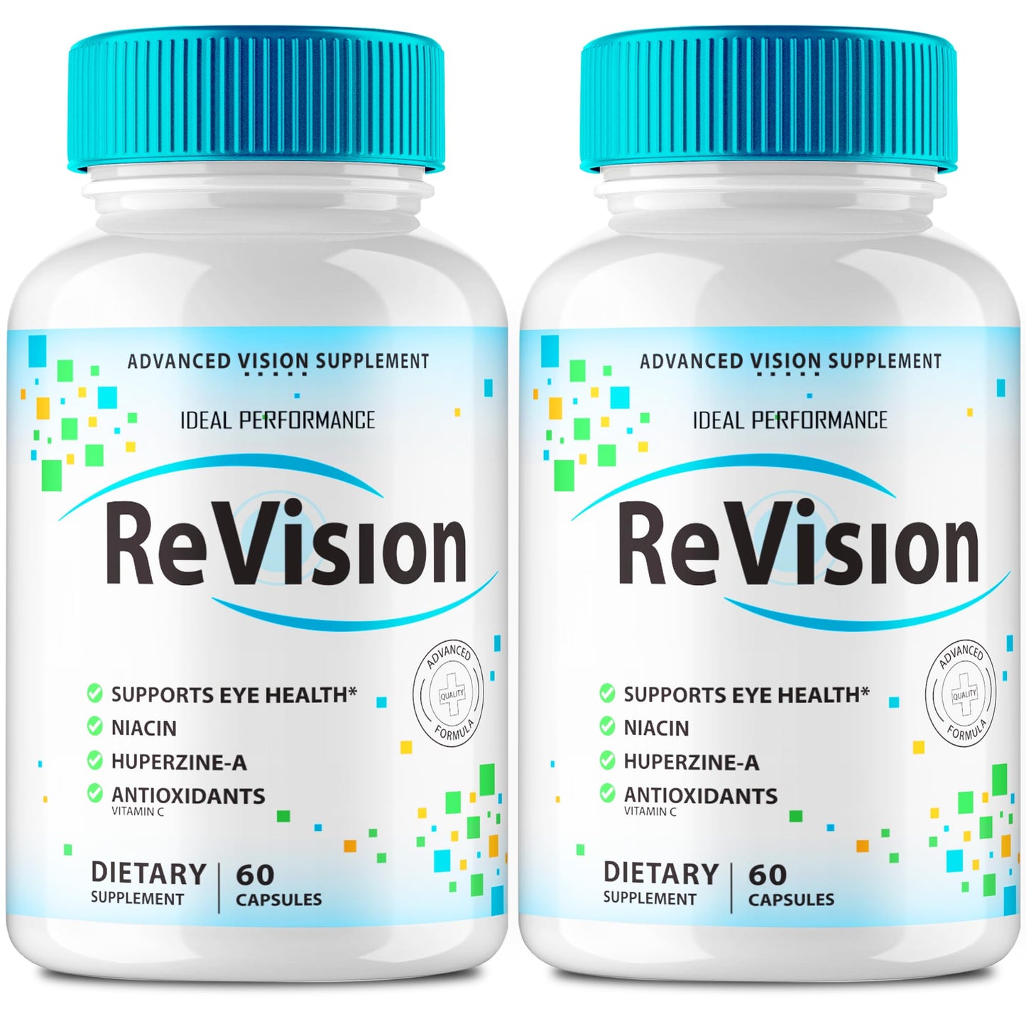 IDEAL PERFORMANCE Revision Eye Supplement Pills Advanced Vision 2.0 Eye Care Complex Vitamin Capsules Pro, 120 Capsules