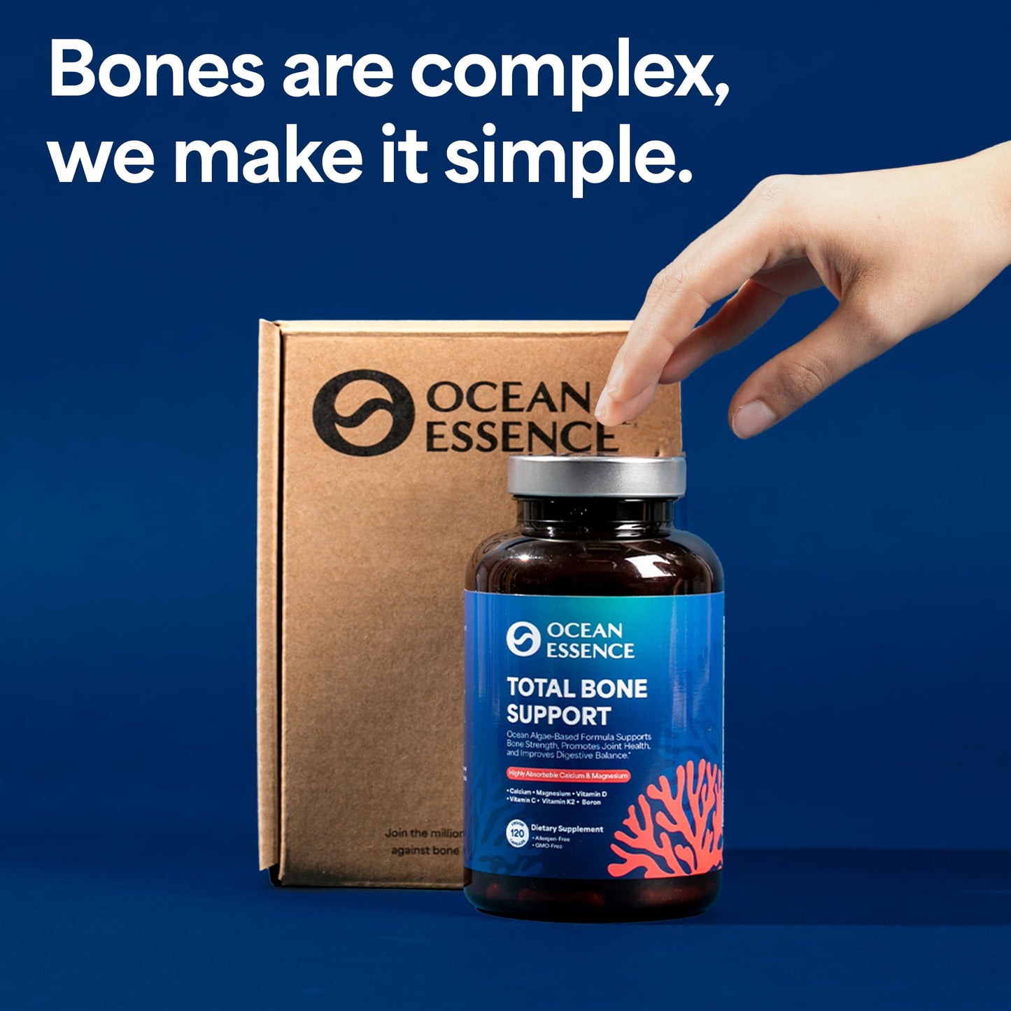 OCEAN ESSENCE Total Bone Support Capsules 360
