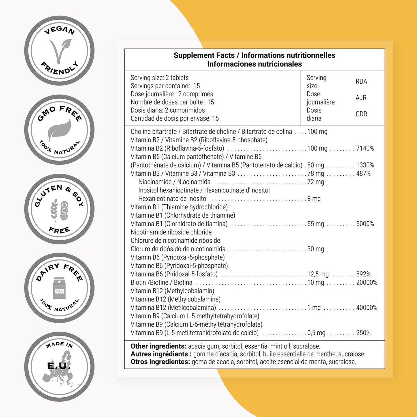 Supersmart Coenzymated B Formula Tablet 30 Tablets