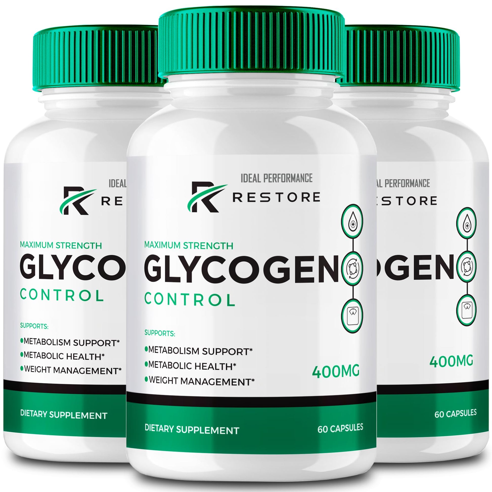 IDEAL PERFORMANCE Restore Glycogen Control Capsules 180