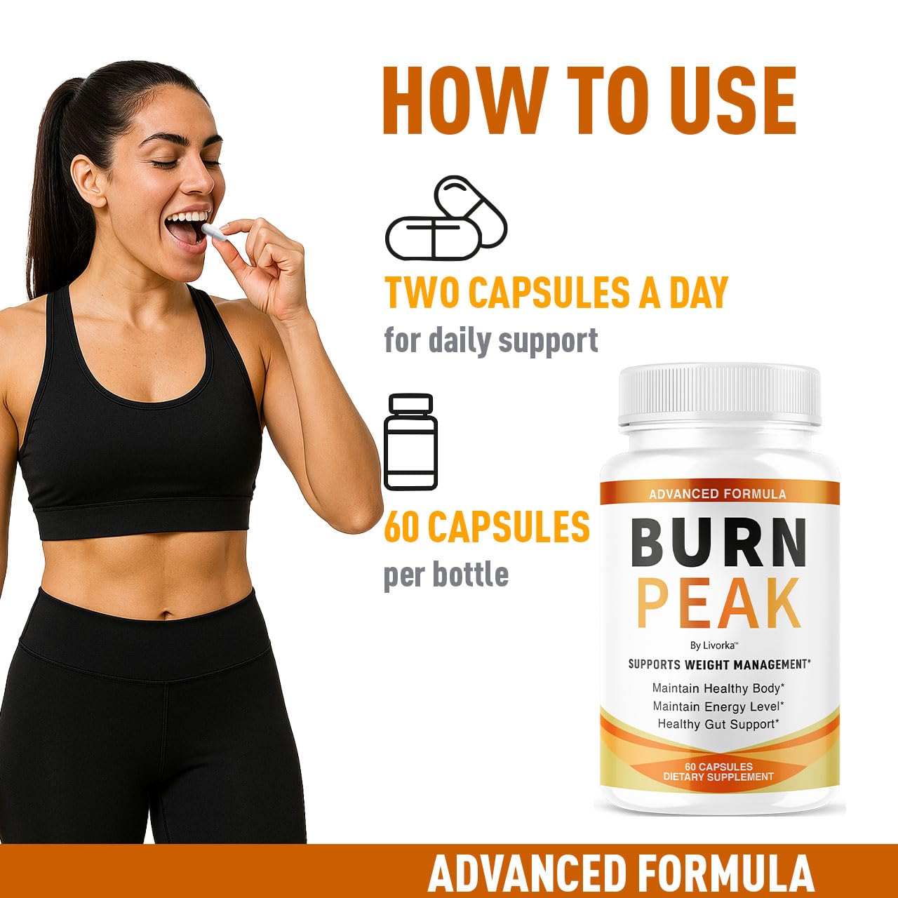 pharmagetics Burn Peak 120 Capsules