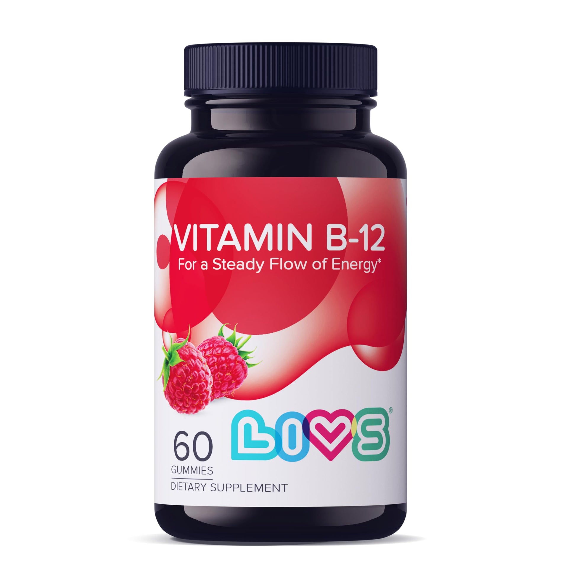 LIVS Vitamin B12 Gummies 60 Count