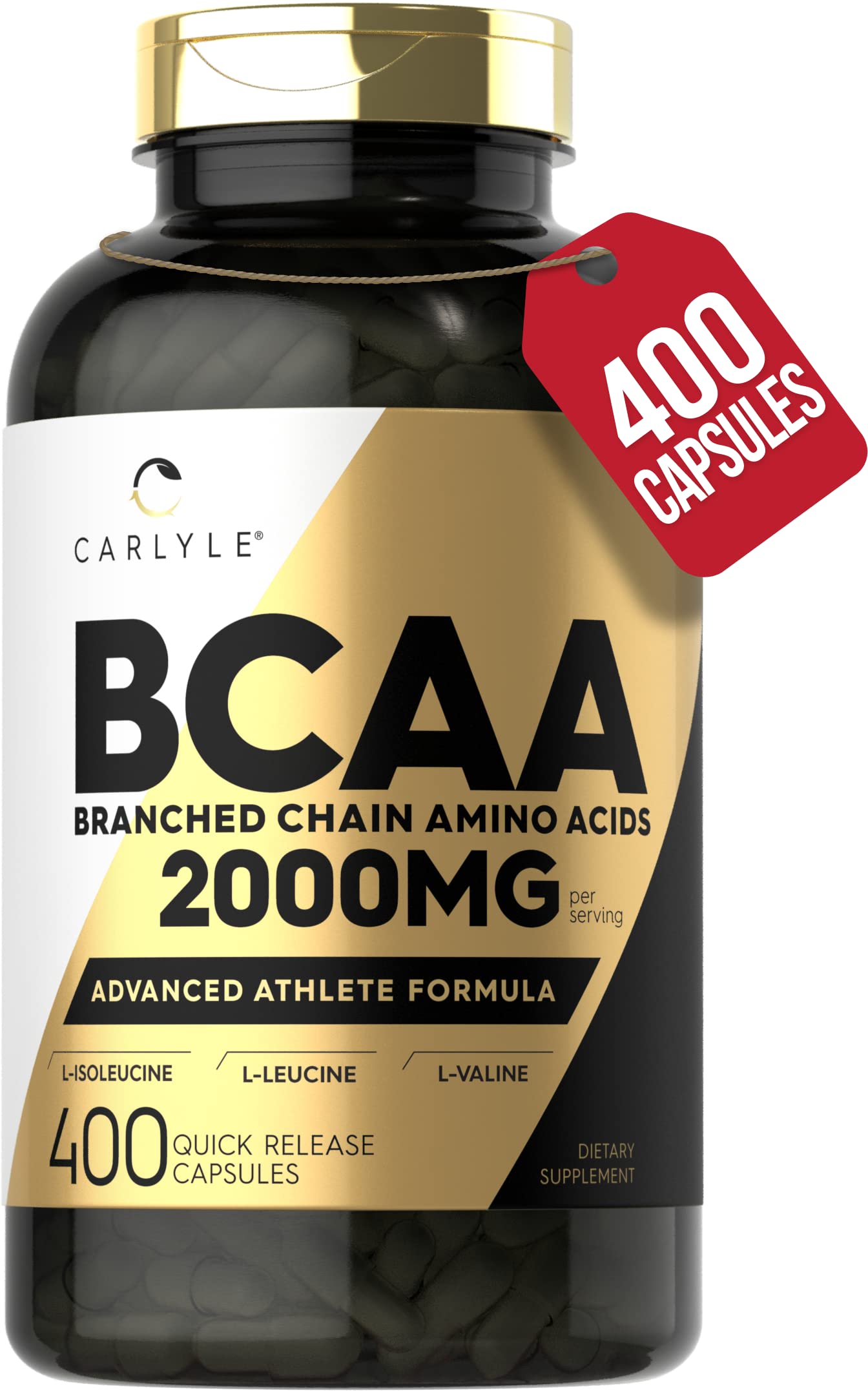 Carlyle BCAA 400 Capsules