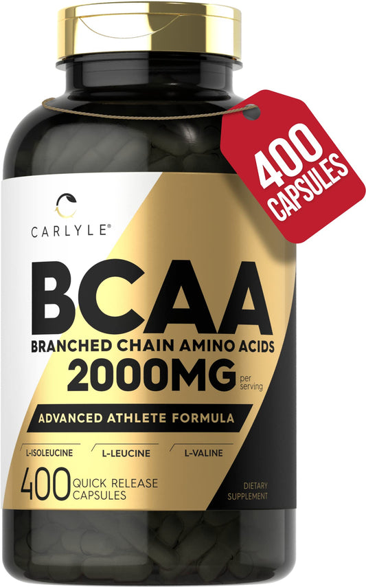 Carlyle BCAA 400 Capsules