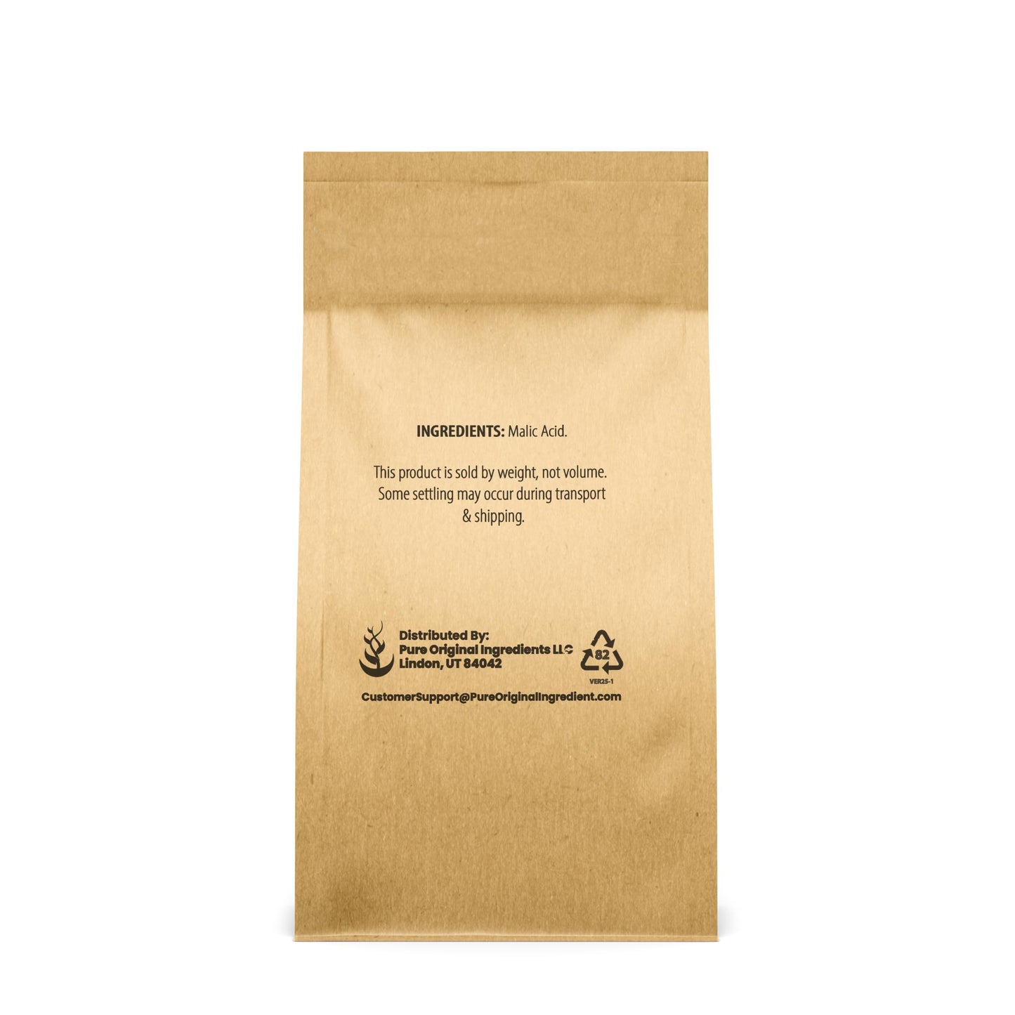 PURE ORIGINAL INGREDIENTS Malic Acid Powder 24