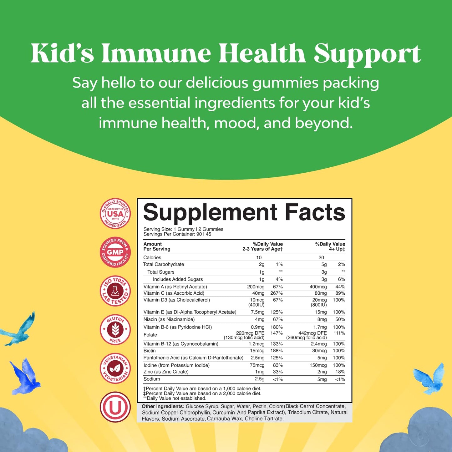 Natures Craft Kids DHA Omega-3-6-9 Multivitamin Gummies, 150 Gummies