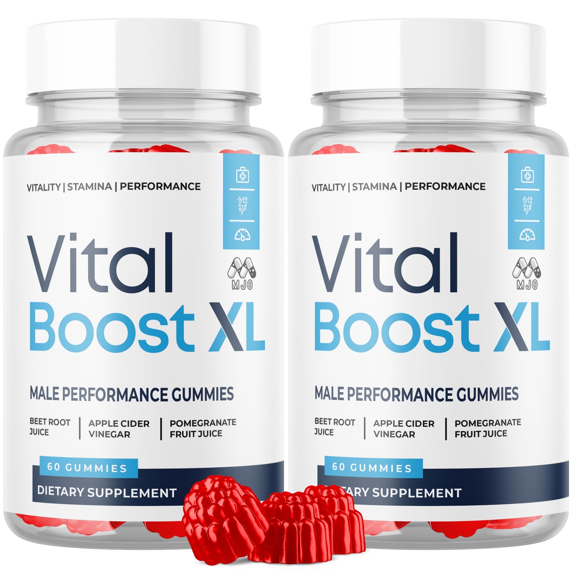 MJO Vital Boost XL for Men Gummy, 120 Count