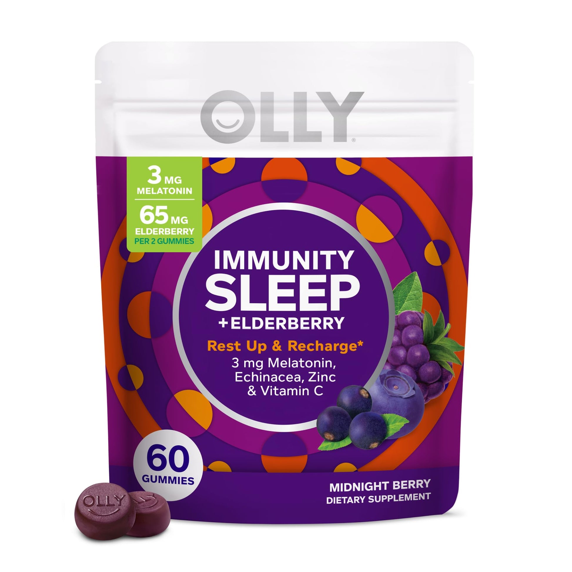 OLLY Immunity Sleep Gummy 60 Count