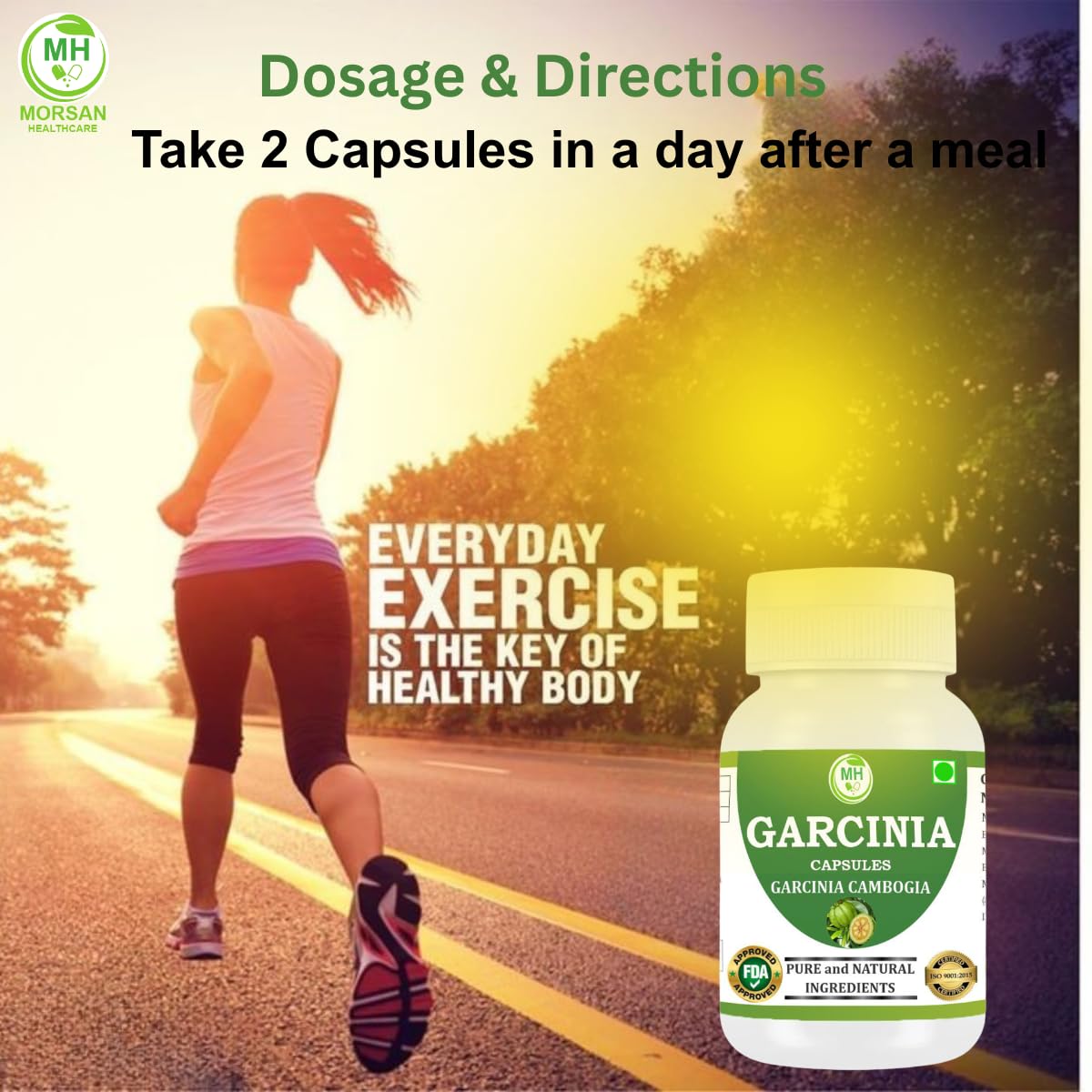 Morsan Healthcare Garcinia Cambogia Capsules 60 Count