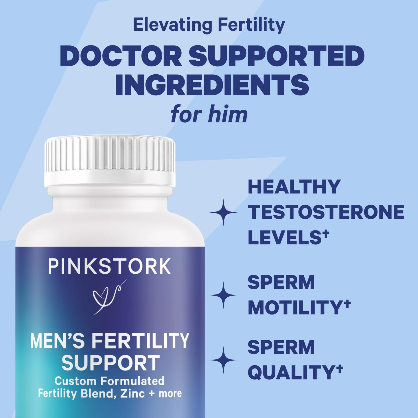 Pink Stork His + Hers Fertility Bundle, 120 Capsules