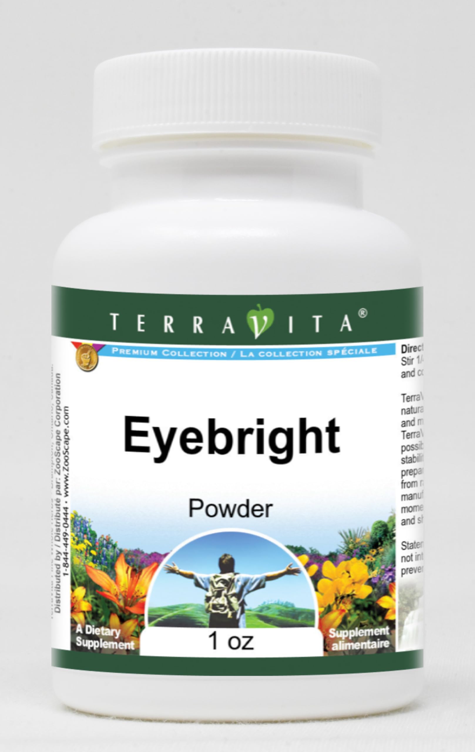 Terravita Eyebright Powder, 1 oz, 3 Pack