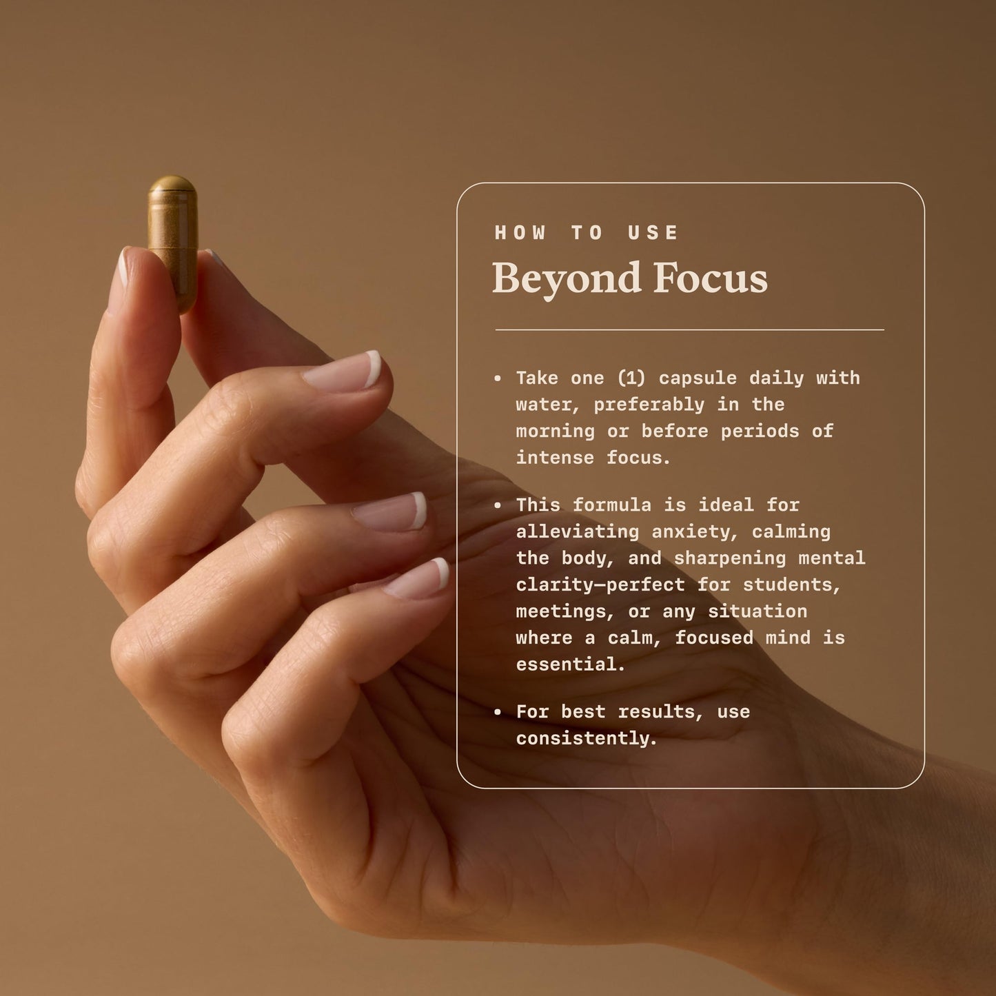 Ultra Life Sport Beyond Focus Organic Mushroom Supplement Capsule 30