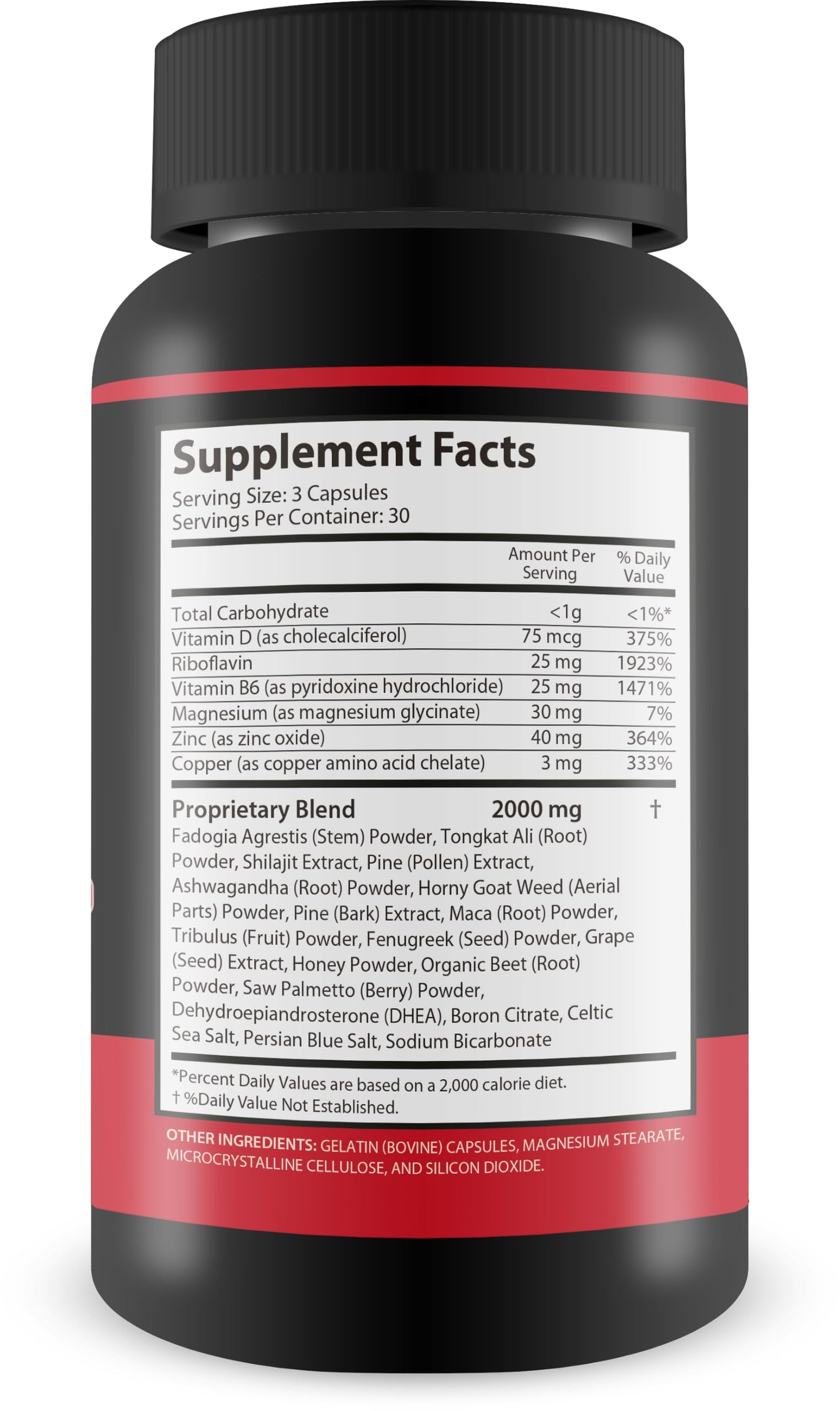 True You Health Testosterone Booster Capsule 90 Count