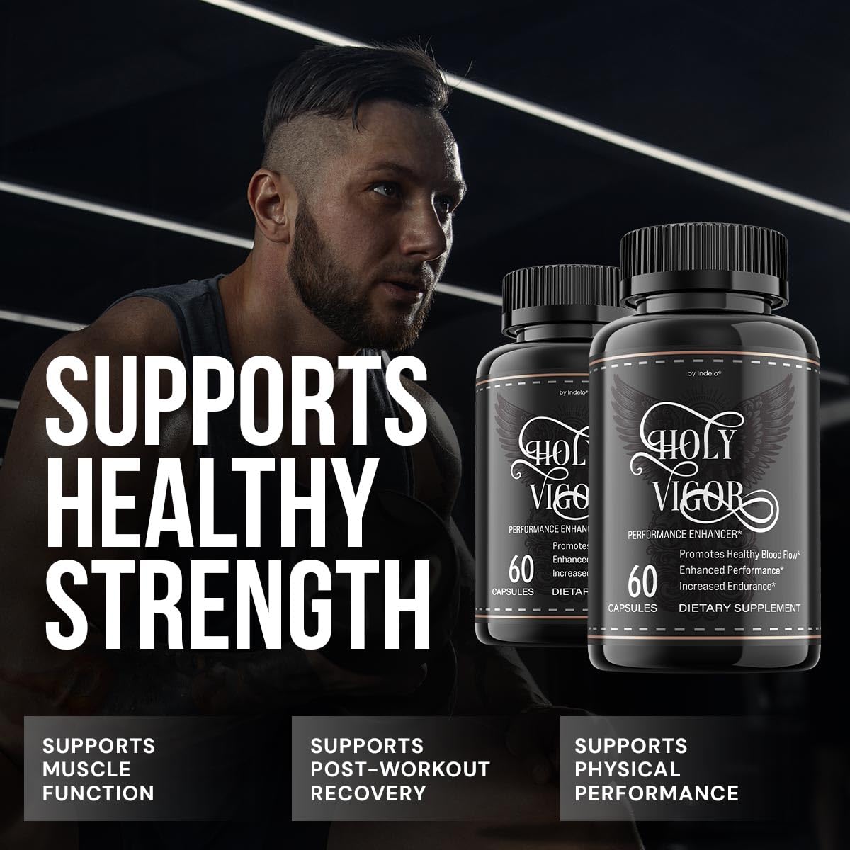 Indelo Holy Vigor Capsule, 60 Capsules