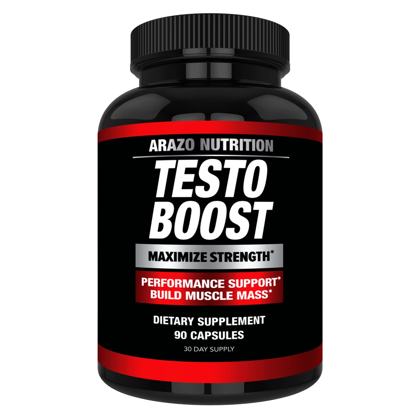 Arazo Nutrition TestoBoost Test Booster Supplement Capsule 90 Count
