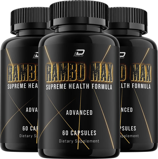 Indelo Rambo Max Capsule, 180 Capsules
