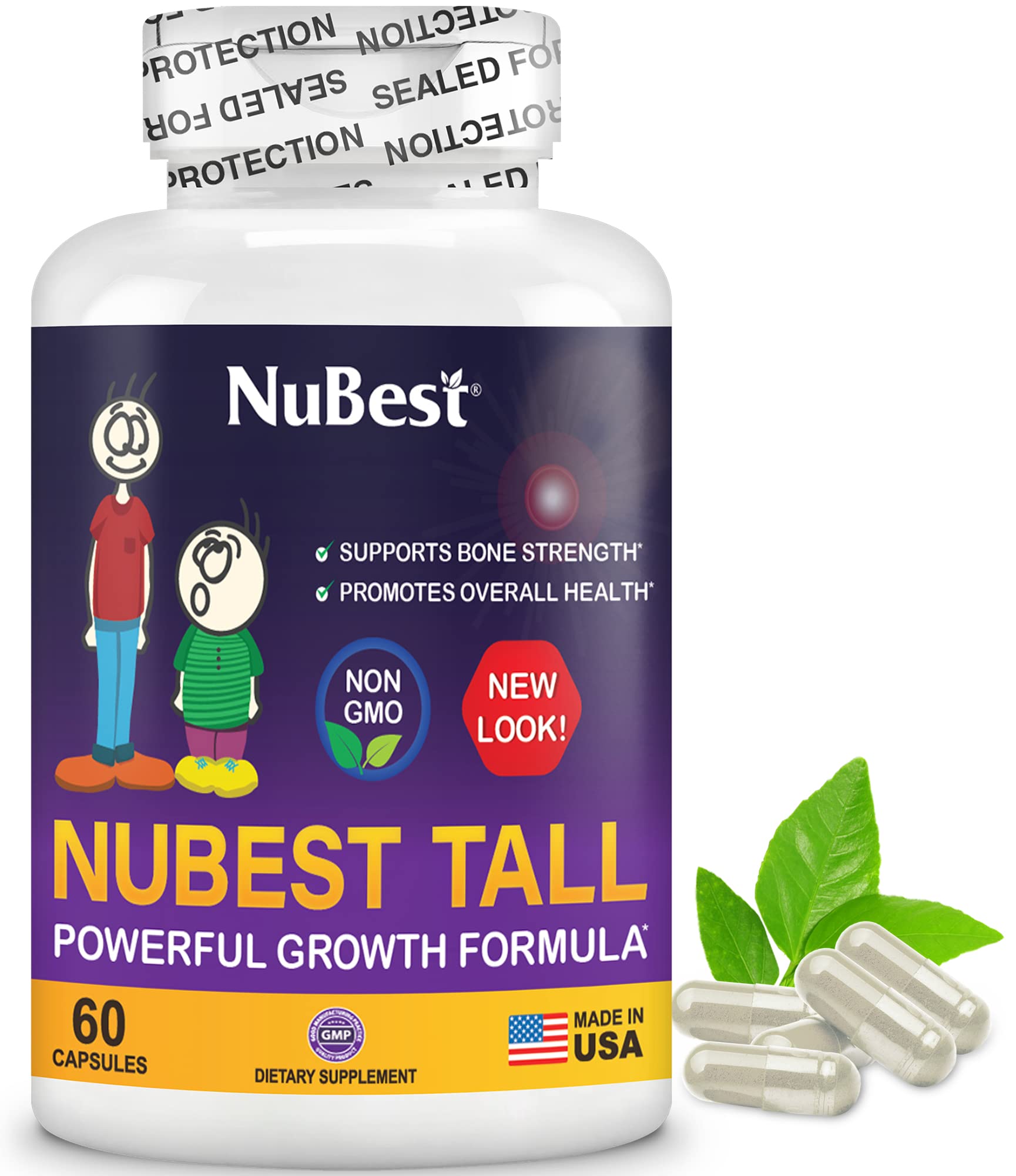 NuBest Tall Capsule, 60 Capsules