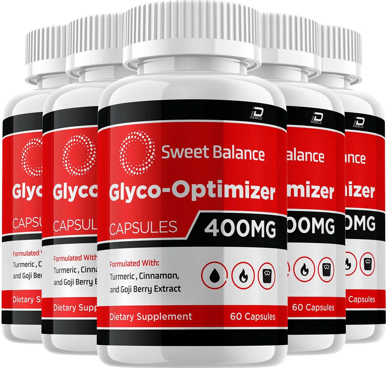 Indelo Sweet Balance Glyco Optimizer Capsules, 300 Capsules