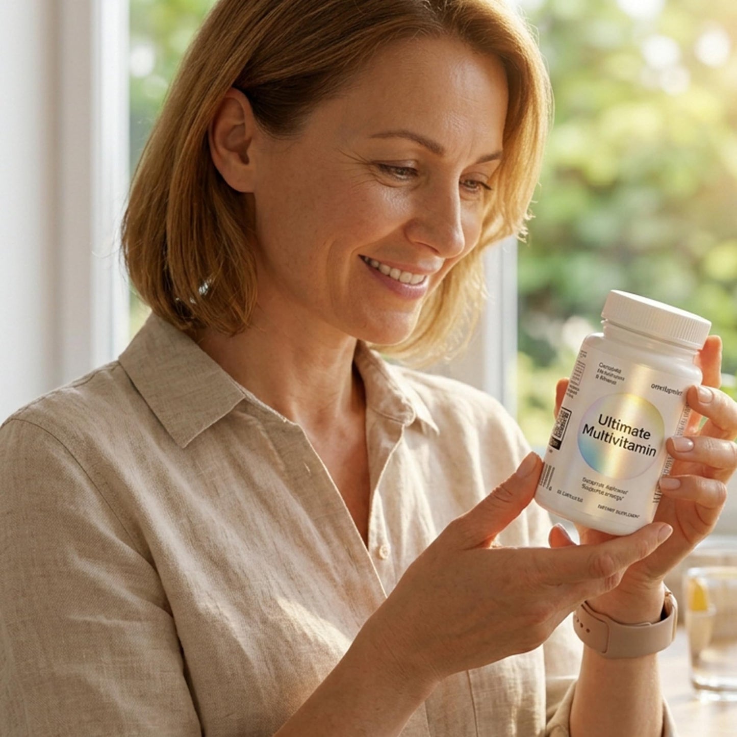 Envitamin Ultimate Multivitamin Multimineral and Superfood with 42 Fruit and Vegetable Blend 120 Capsules