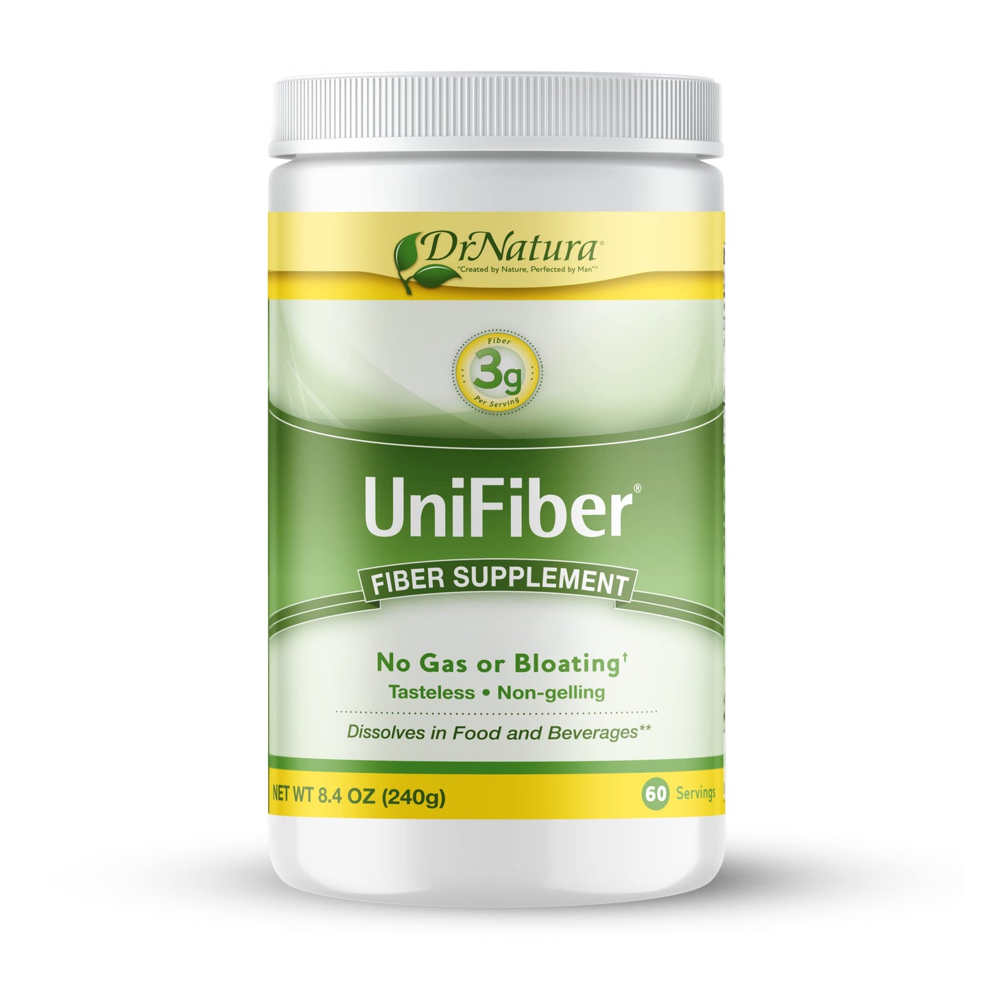 DrNatura Unifiber Natural Fiber Supplement Powder 8.4 Ounce