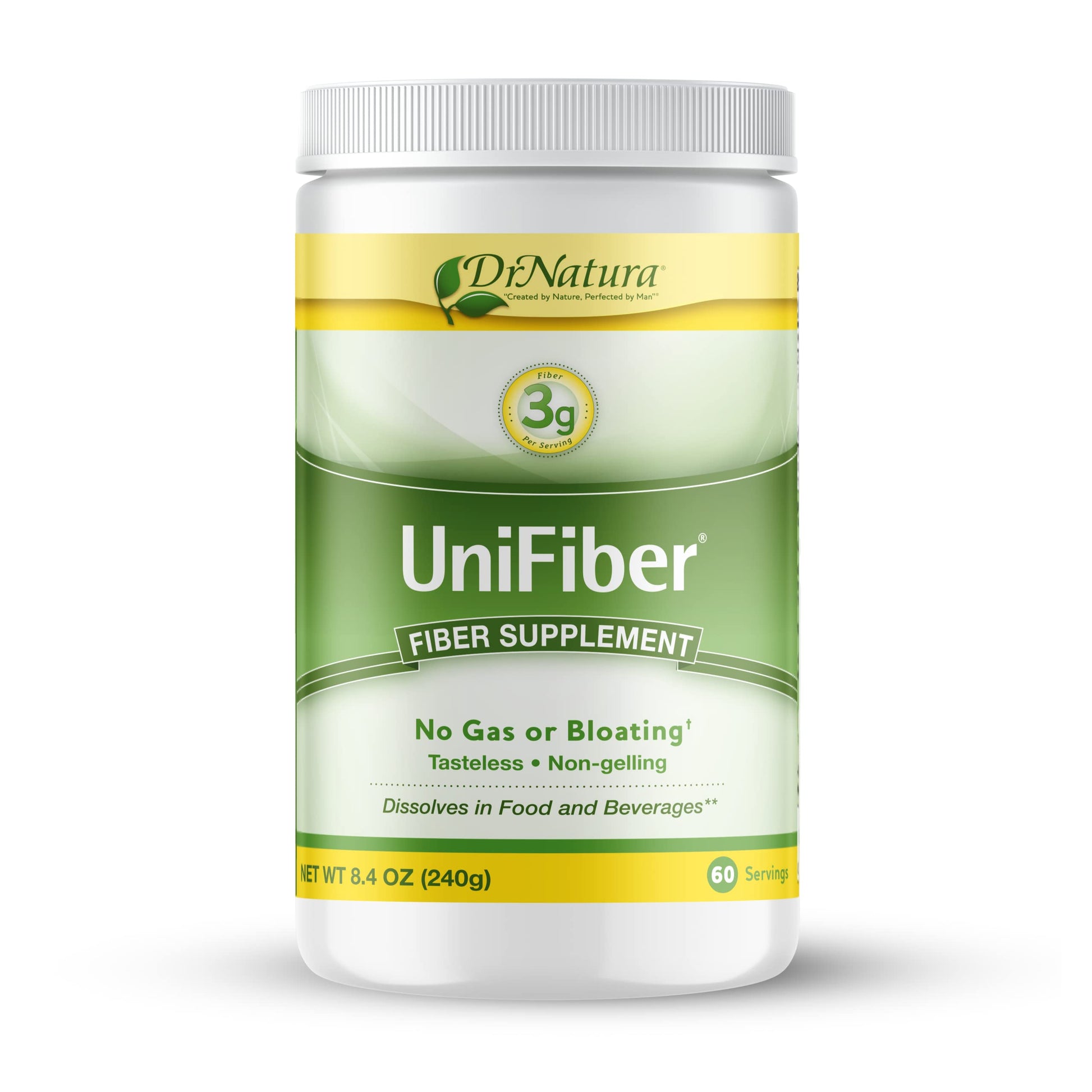 DrNatura Unifiber Natural Fiber Supplement Powder 8.4 Ounce