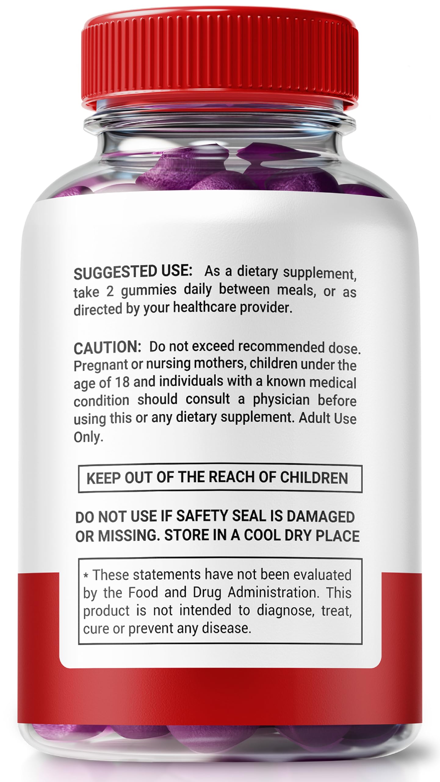 NutraVibe Alpha Gummy Max for Men Gummy 180 Gummies